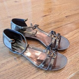 Enzo Angiolini Eanine Sandals in Bronze